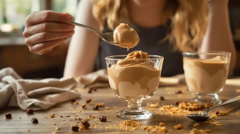 Crème dessert minute au café : j’adore sa texture fondante et veloutée, sans œuf, parfaite au goûter