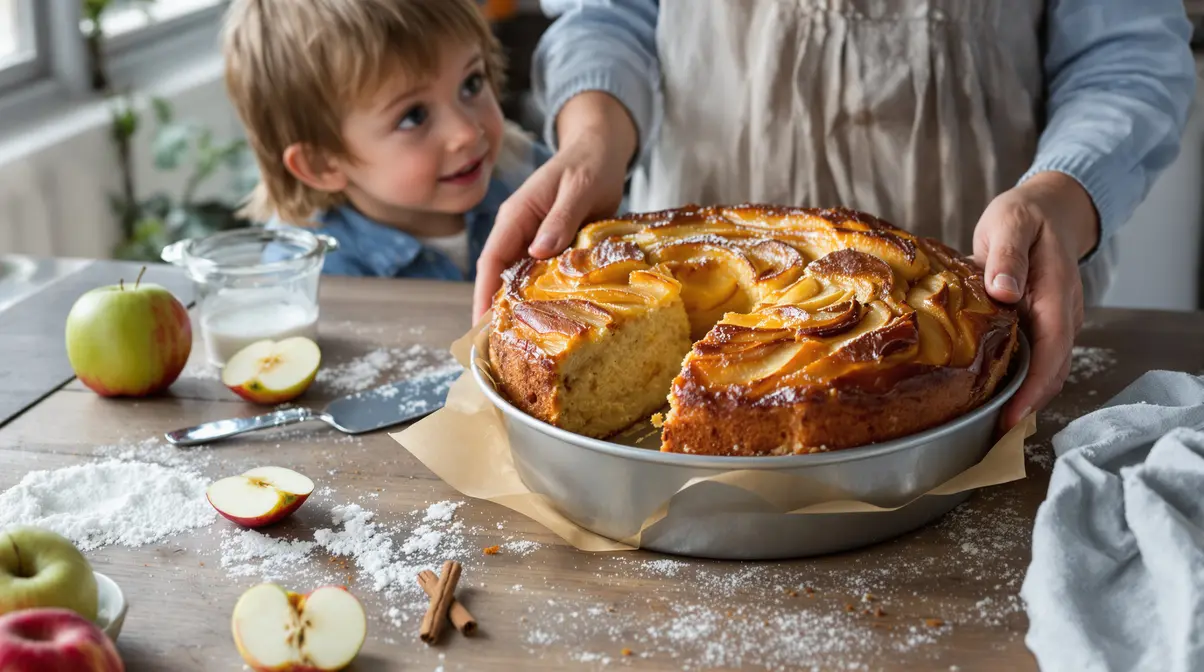 Gâteau pommes-yaourt ultra-moelleux : la recette de ma grand-mère qui régale dès la première bouchée Gâteau pommes-yaourt ultra-moelleux : la recette de ma grand-mère qui régale dès la première bouchée