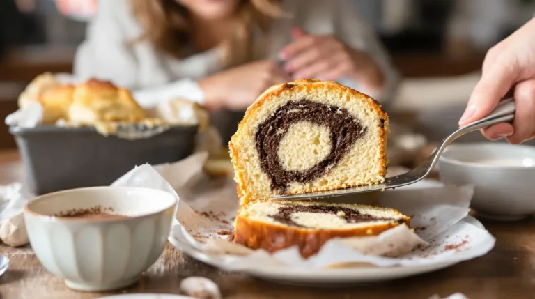 Je n’avais jamais fait un cake marbré aussi bon et sain, sans œufs ni beurre : voici pourquoi