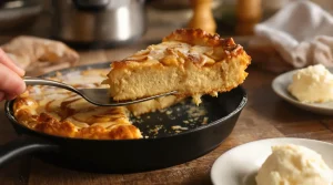 Je prépare ce gâteau aux pommes à la poêle : sans four, rapide, ultra simple et réconfortant