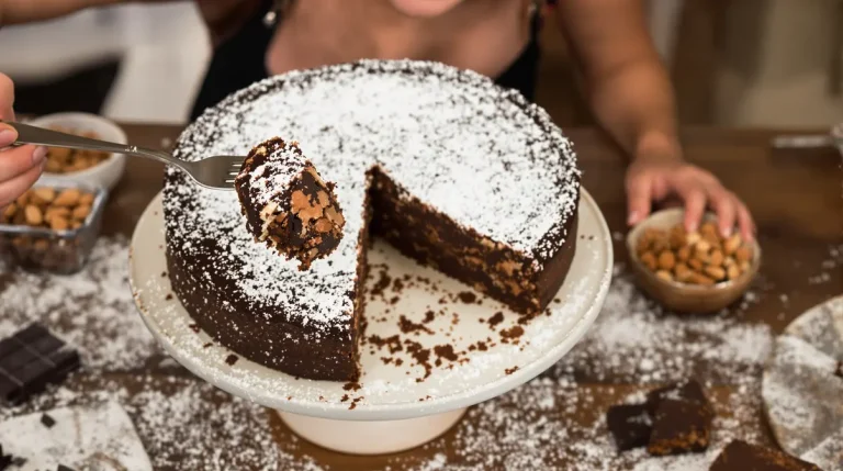Le gâteau au chocolat italien de Laurent Mariotte est devenu un classique, on le refait souvent Le gâteau au chocolat italien de Laurent Mariotte est devenu un classique, on le refait souvent
