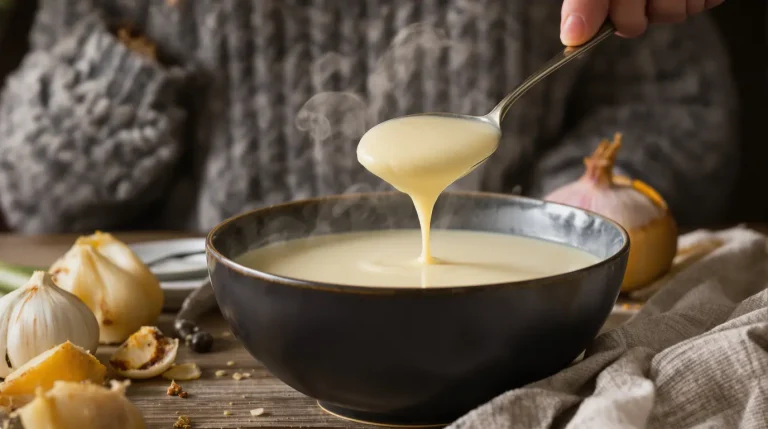 « Une de mes soupes préférées » : mon velouté blanc fondant, plein de goût et bon pour la santé
