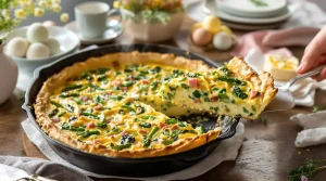 Chaque année, je prépare cette quiche en avance pour le matin de Pâques : voici pourquoi