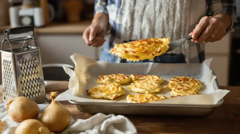 Croustillantes et parfum d’enfance : mes galettes de pommes de terre au four, sans une goutte d’huile