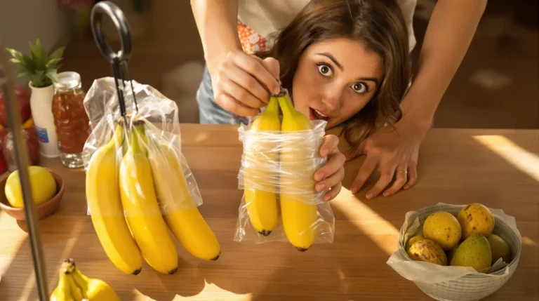 « Elles ne noircissent plus » : mon astuce toute simple pour garder vos bananes bien fraîches très longtemps