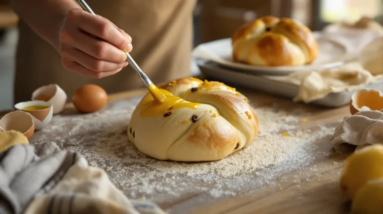 « Je dorais ma brioche au jaune d&rsquo;œuf » : un pâtissier m&rsquo;a montré le geste clé pour une tresse de Pâques parfaitement dorée